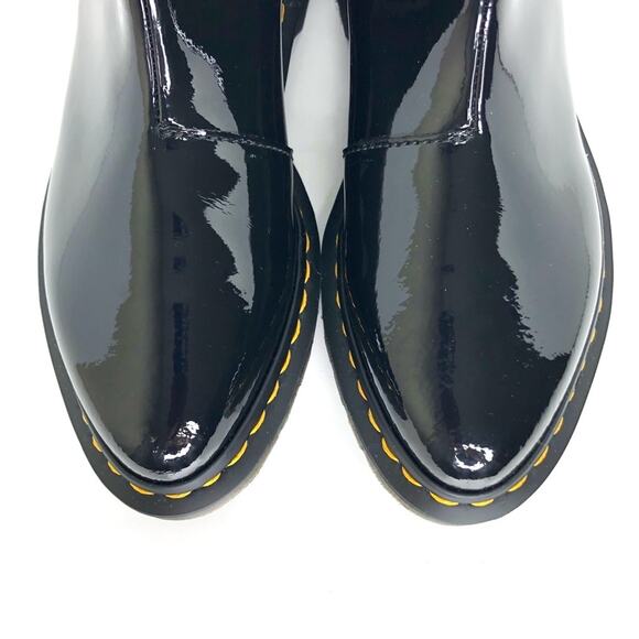 NIB Dr Martens Chelsea Pointed Toe Bianca Patent Lamper Boots Women’s 6 Shoes - Picture 9 of 12